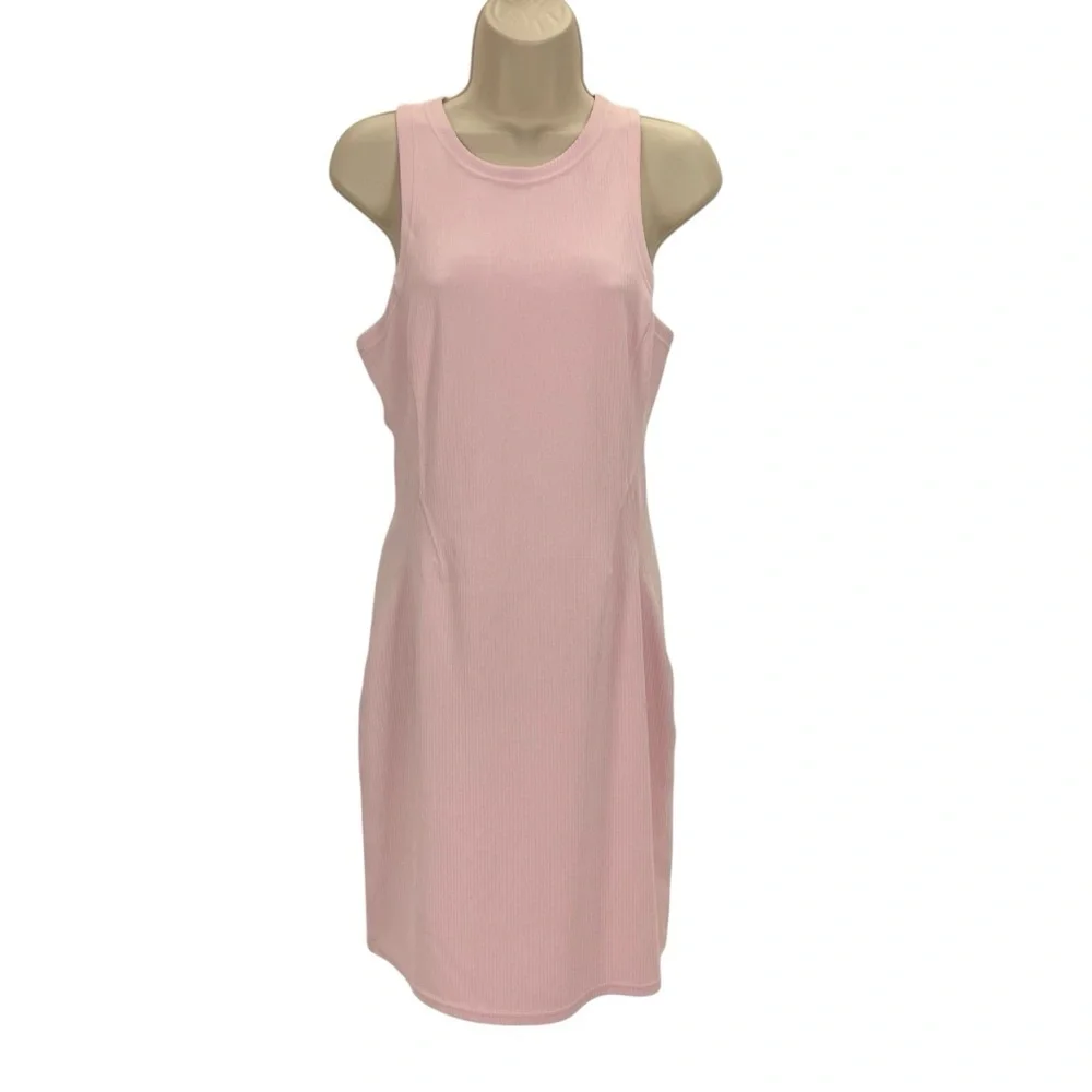 Lululemon Ribbed Softstreme Tank Dress 8 Pink